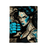 Fitness-themed Comforter - Sweat Punch Repeat